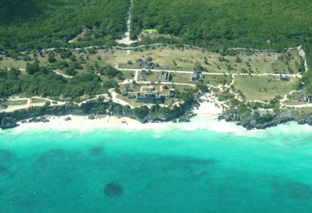 Puerto ancestral Maya
